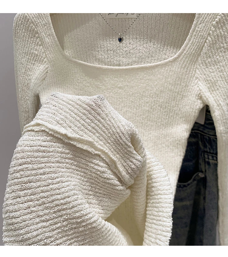 Women Sweater Womens Winter Sweaters Pullover Traf Female Knitting Overszie Long Sleeve Loose Knitted Outerwear ropa de mujer