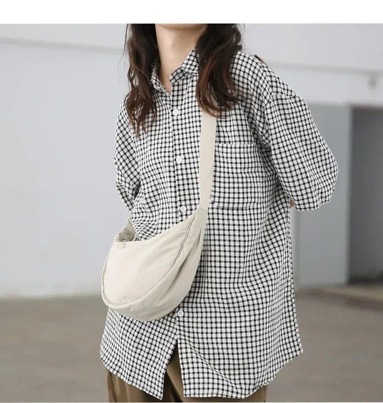 Summer New Nylon Waterproof All-match Messenger Bag Dumpling Bag Men and Women Multi-color High-quality Shoulder Bags