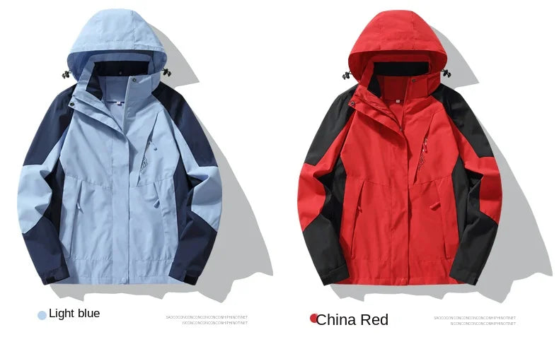Spring Autumn Fashion Trend High Quality Versatile Windproof Waterproof Outdoor Couple Sports Leisure Mountaineering Clothing