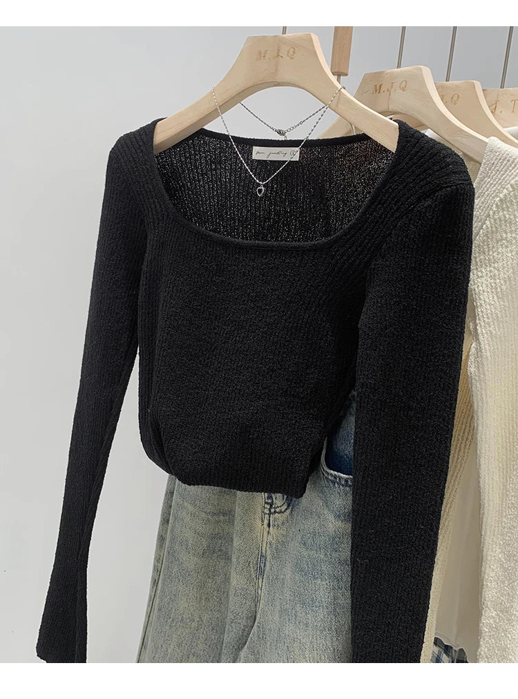 Women Sweater Womens Winter Sweaters Pullover Traf Female Knitting Overszie Long Sleeve Loose Knitted Outerwear ropa de mujer