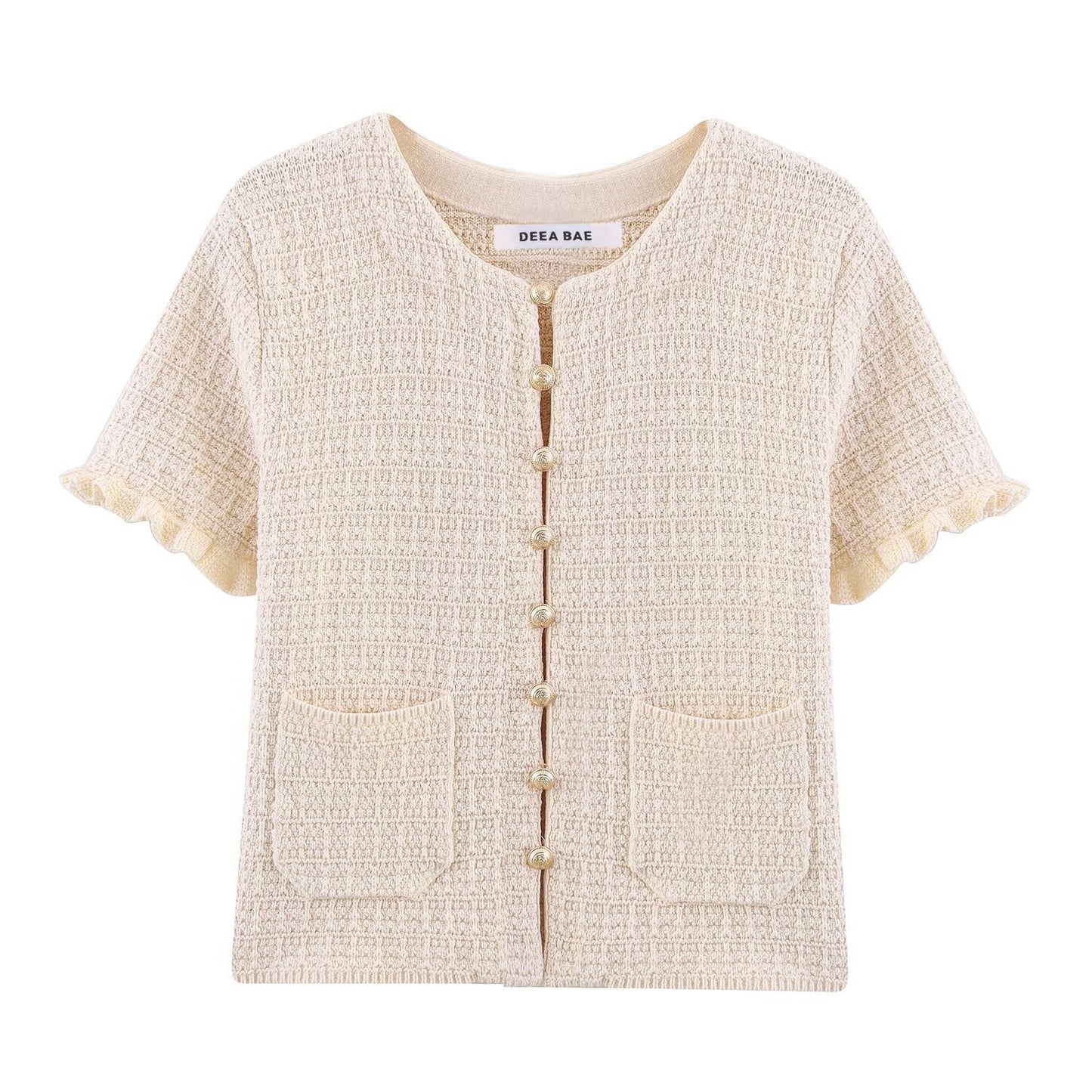 Tank-top Skirt Knitted Cardigan Three-piece Set