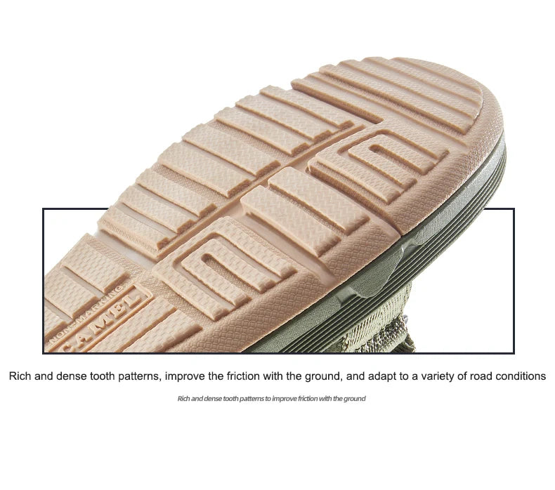 GOLDEN CAMEL Outdoor Brand Men's Sandals Summer Comfortable Lightweight Slippers Sandal Beach Shoes for Men 2023 New Flip Flops
