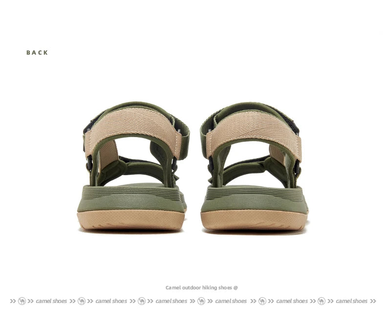 GOLDEN CAMEL Outdoor Brand Men's Sandals Summer Comfortable Lightweight Slippers Sandal Beach Shoes for Men 2023 New Flip Flops