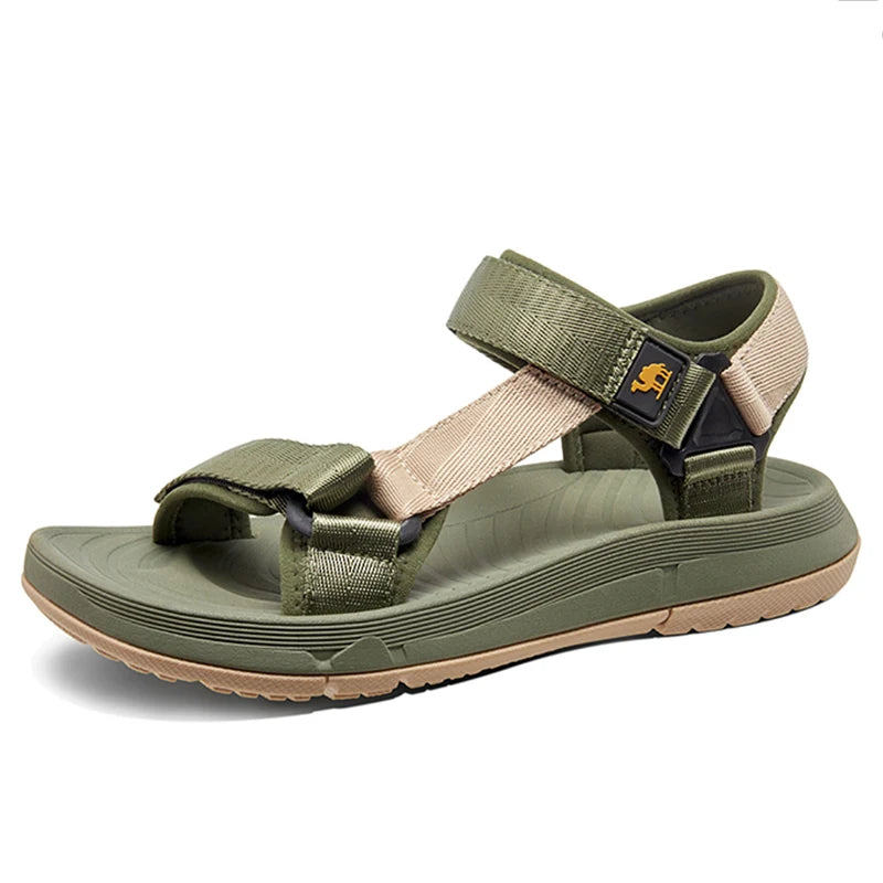 GOLDEN CAMEL Outdoor Brand Men's Sandals Summer Comfortable Lightweight Slippers Sandal Beach Shoes for Men 2023 New Flip Flops