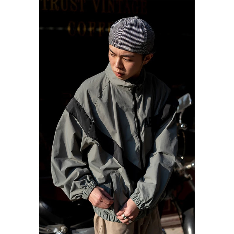 Over sized US Army Improved Physical Fitness Uniform Reflective PT Jacket Windproof Water Resistant Outwear IPFU Training Jacket