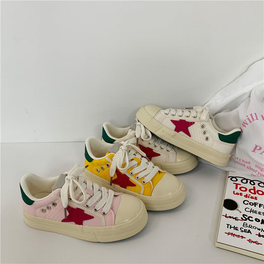 All-matching Spring New Low-top Sports Casual Canvas Shoes