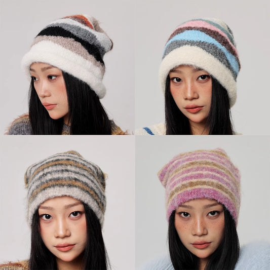 Ear Protection Knitting Warm Hat For Children