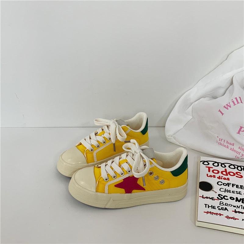 All-matching Spring New Low-top Sports Casual Canvas Shoes