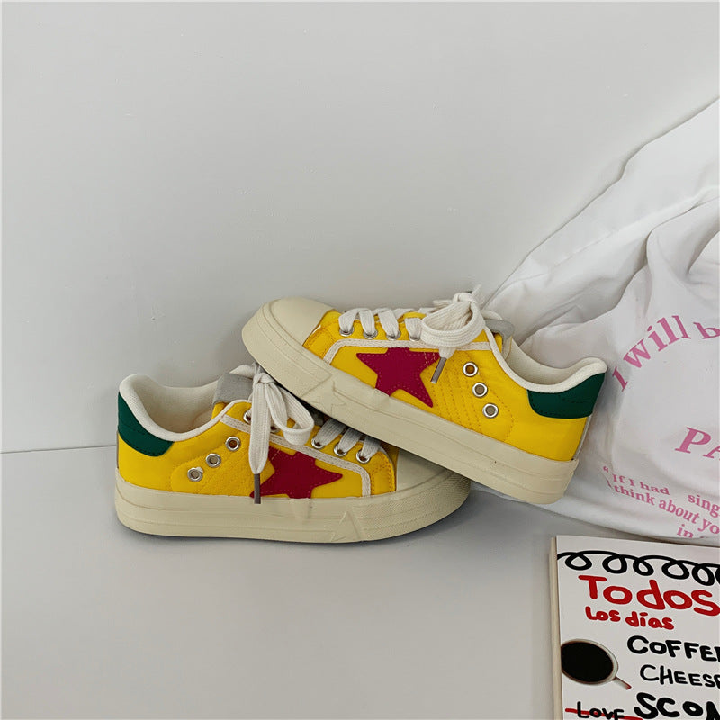 All-matching Spring New Low-top Sports Casual Canvas Shoes