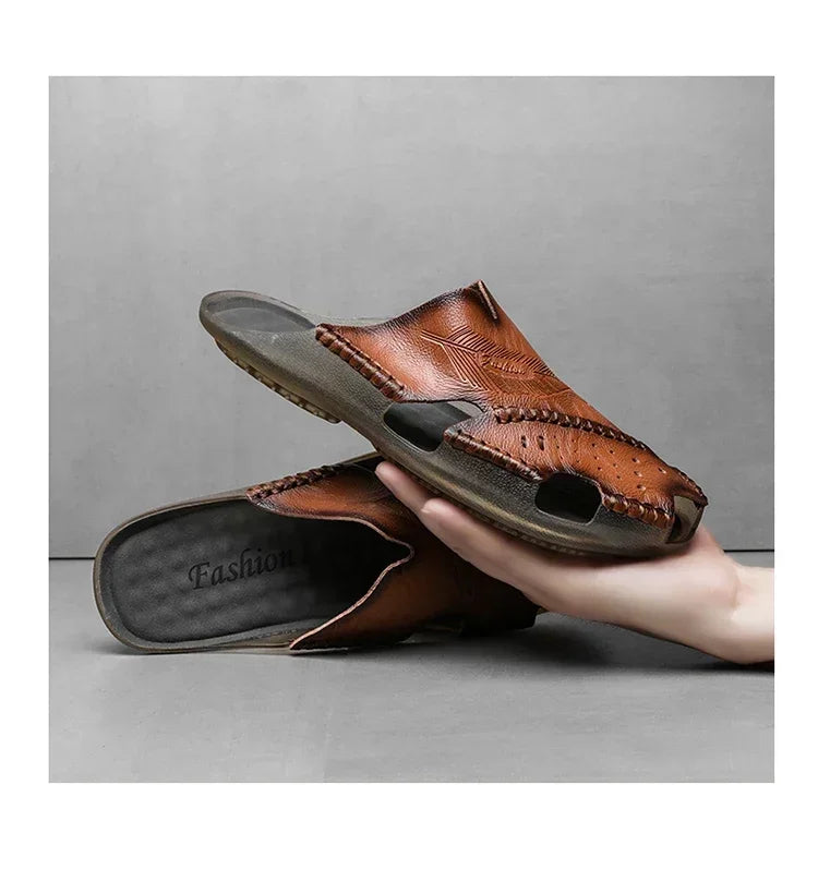 Men's Summer Sandals for Men Shoes Comfortable Man Sandal Low Price Shoe Replicas Luxury Brands Shoes Casual Sneakers Slippers