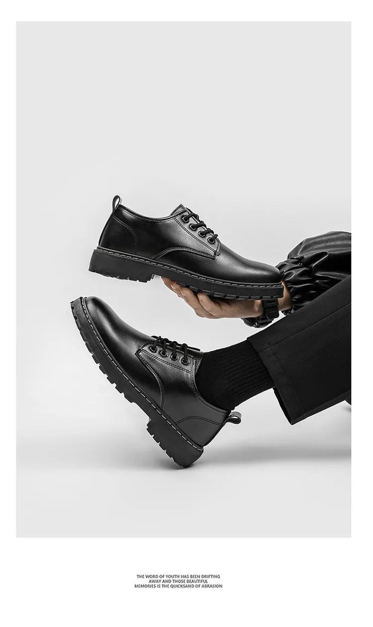 Fashion Gentleman Shoes Luxury Men White Versatile Dress Shoes Summer Sports Shoes Men Casual Leather
