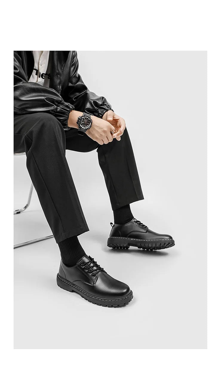 Fashion Gentleman Shoes Luxury Men White Versatile Dress Shoes Summer Sports Shoes Men Casual Leather