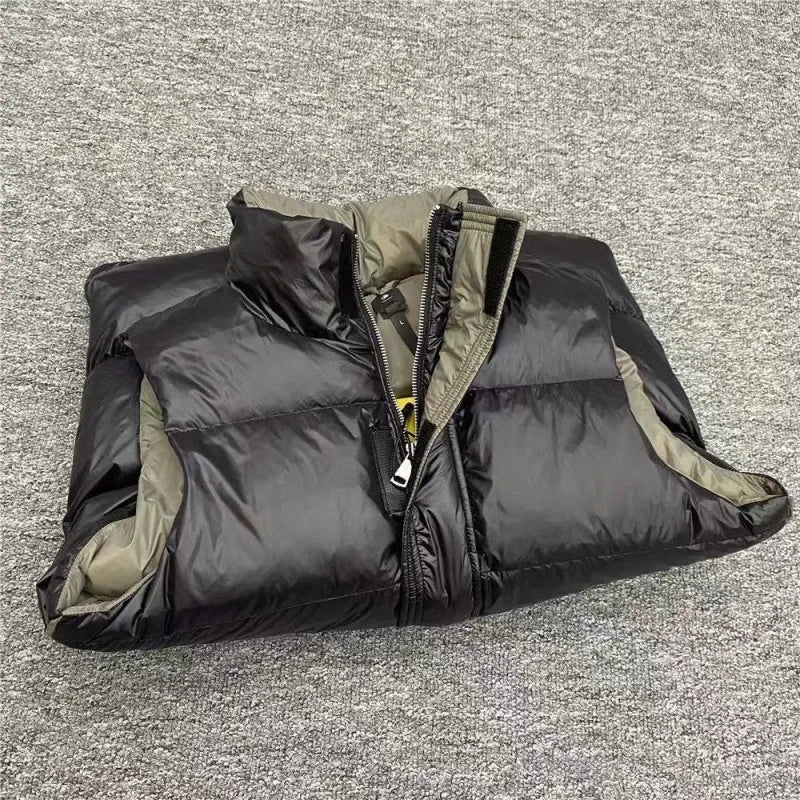 Down Vest For Men Luxury Designer Outdoor Duck Down Camisole Casual Loose Big Pocket Puffer Vest Men High Quality Jacket Coat