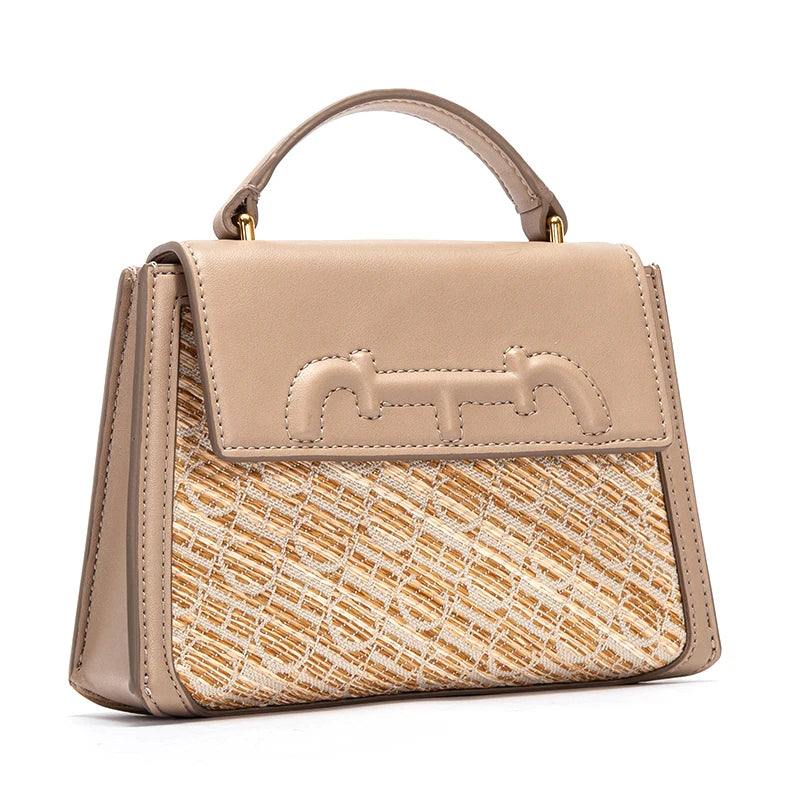 Fashionable Classic Retro Women's New 2024 Designer Style Shoulder Bag Business Commuting Large Capacity Handbag