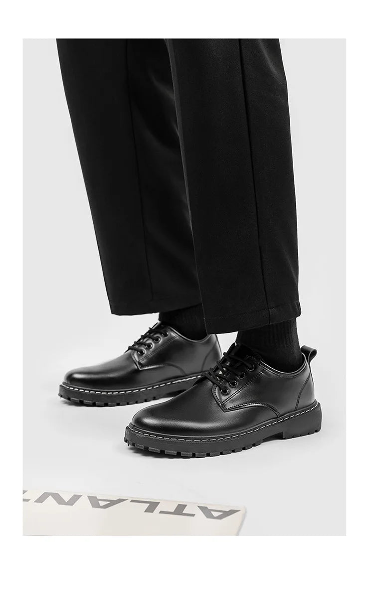 Fashion Gentleman Shoes Luxury Men White Versatile Dress Shoes Summer Sports Shoes Men Casual Leather