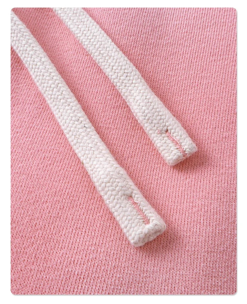 Autumn and winter 2024 new splash ink white spray-dyed loose plus velvet joggers