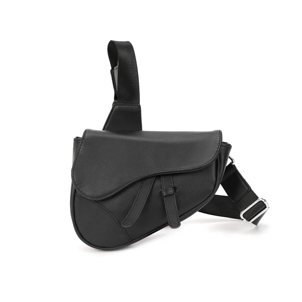 GUMST Men Shoulder Bag Gun shape Casual Brown Men Bag Leather Men's Messenger Bag