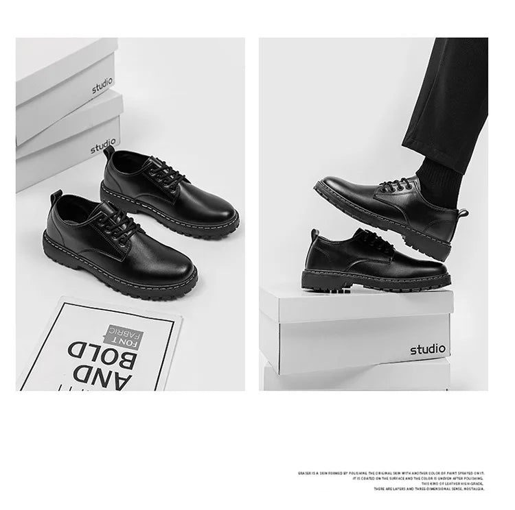 Fashion Gentleman Shoes Luxury Men White Versatile Dress Shoes Summer Sports Shoes Men Casual Leather