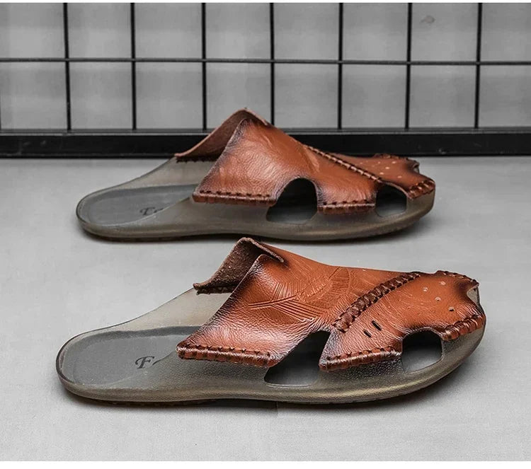 Men's Summer Sandals for Men Shoes Comfortable Man Sandal Low Price Shoe Replicas Luxury Brands Shoes Casual Sneakers Slippers