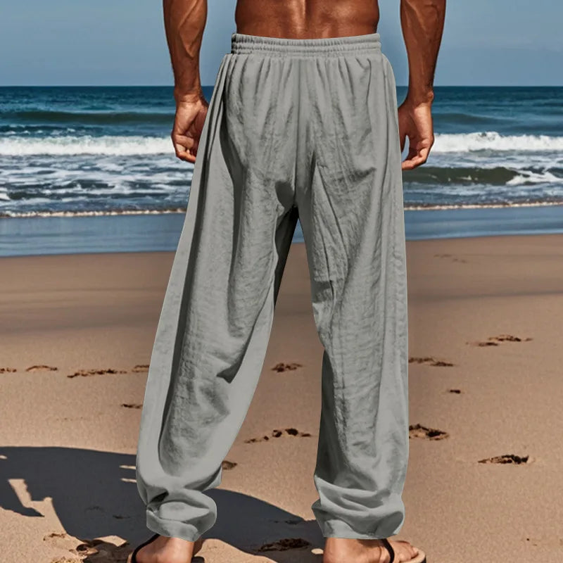 Men's Casual Pants Comfortable and Breathable Daily Wear with Fashionable Men Must Be Large Size Loose