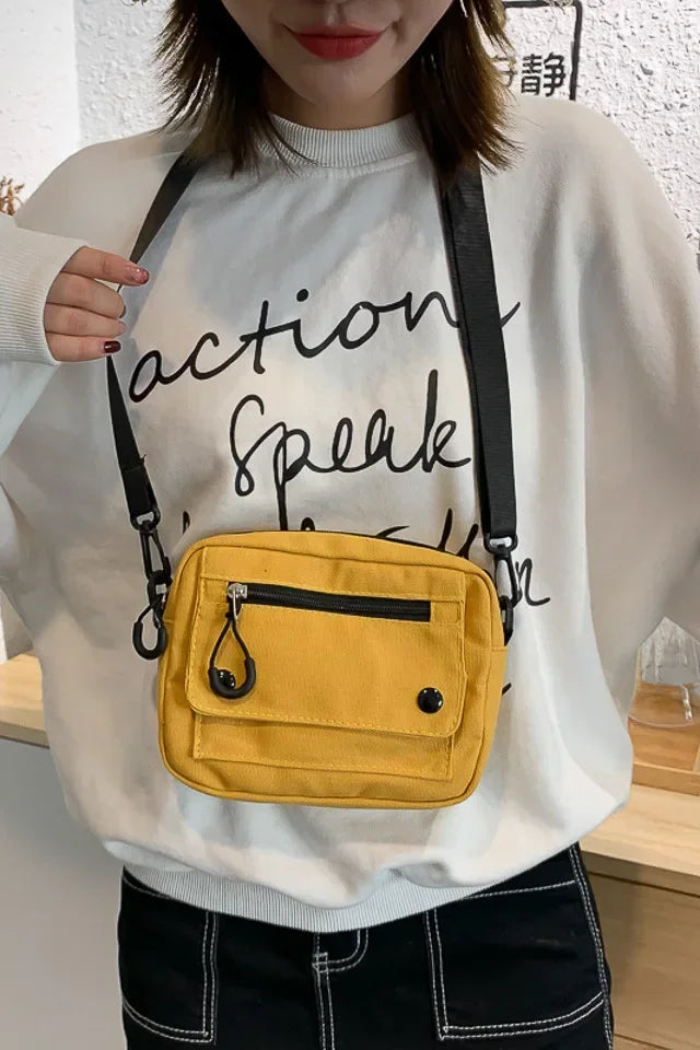 Bags for Women 2022 Women Pure Color Casual Tote Outdoor Bag Canvas Handbag Zipper Shoulder Bag Luxury Bag Bolsas Femininas