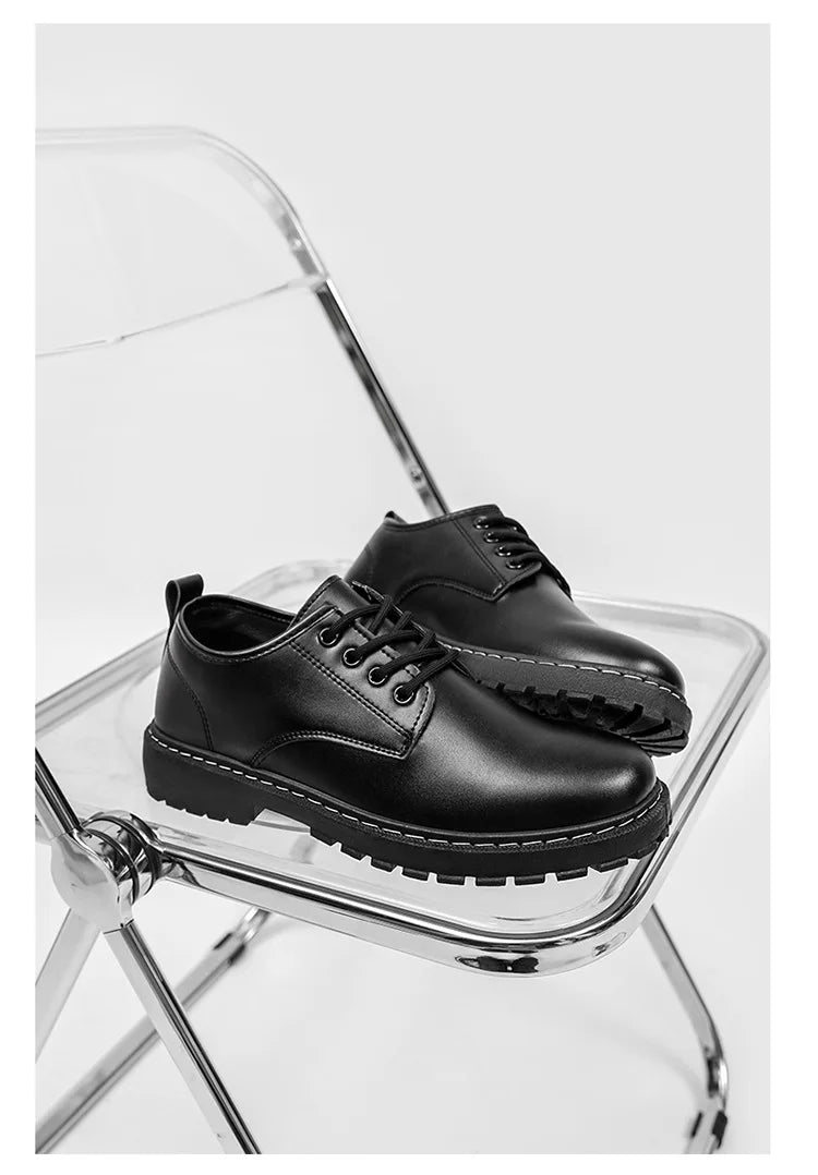 Fashion Gentleman Shoes Luxury Men White Versatile Dress Shoes Summer Sports Shoes Men Casual Leather