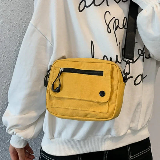 Bags for Women 2022 Women Pure Color Casual Tote Outdoor Bag Canvas Handbag Zipper Shoulder Bag Luxury Bag Bolsas Femininas