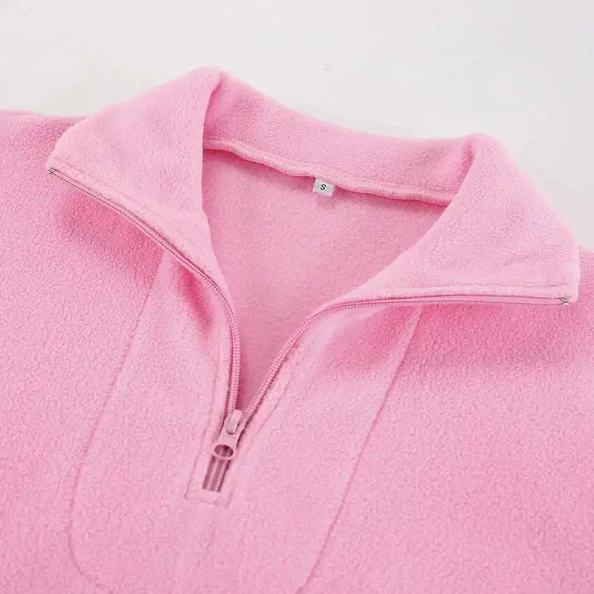 UCXQ Fashion Pullover Sweatshirt European Style Solid Color Long Sleeve All Match Loose Casual Top Women 2025 Spring Autumn 1497