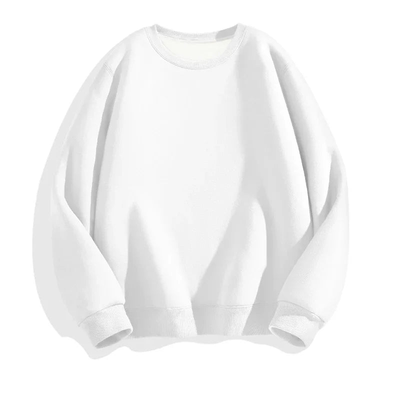 LEGIBLE 2025 Autumn Winter Woman's Hoodies Oversize Female Loose Solid Thicken Fleece Warm Women Sweatshirts Lady