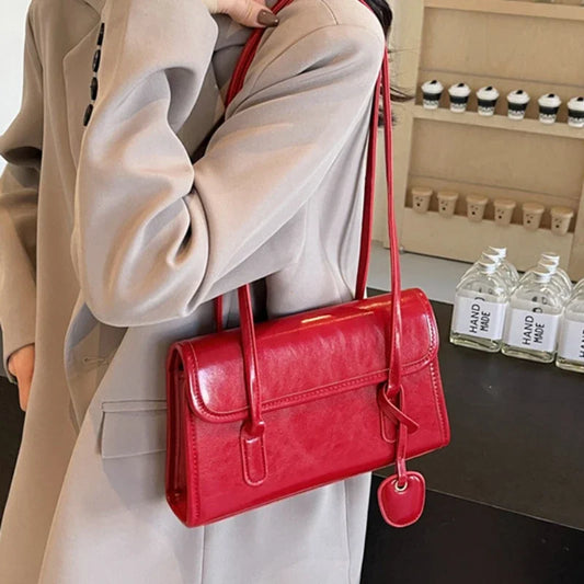 Large Capacity Underarm Bag Women 2025 New High Sense Women Versatile Autumn and Winter Fashion Popular Portable Shoulder Bag