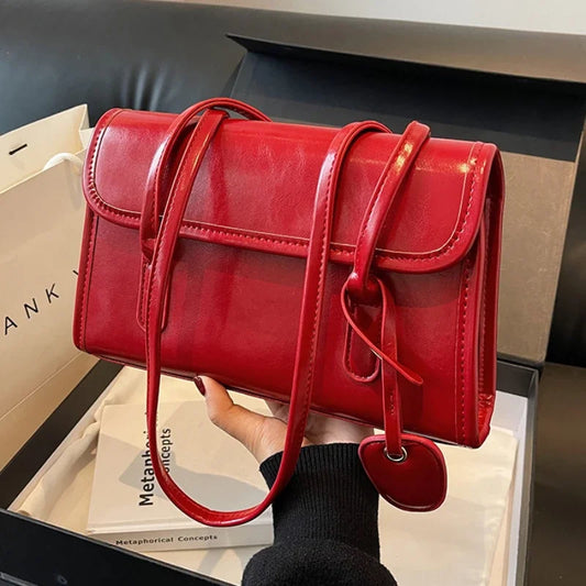 Large Capacity Underarm Bag Women 2025 New High Sense Women Versatile Autumn and Winter Fashion Popular Portable Shoulder Bag
