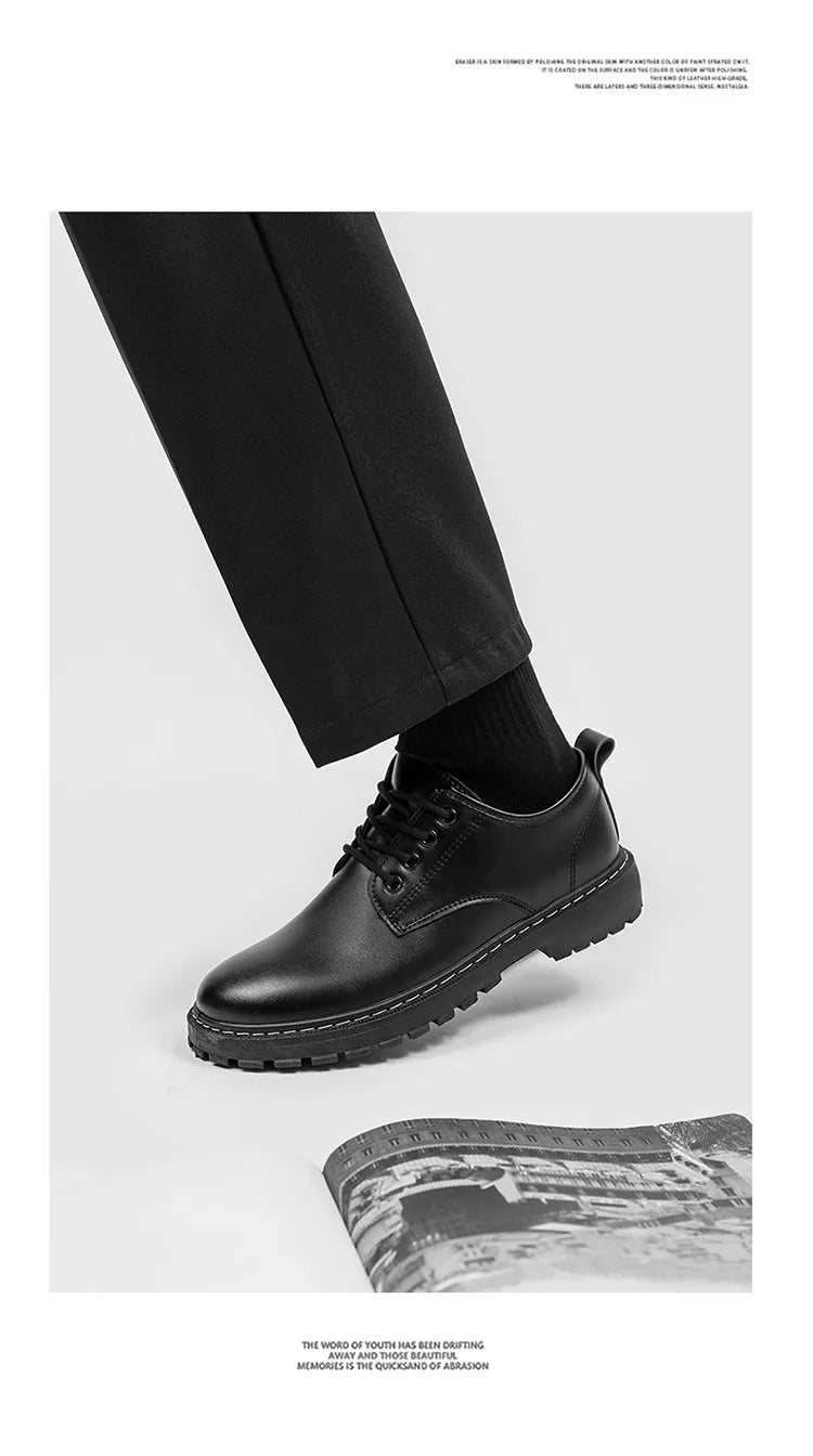 Fashion Gentleman Shoes Luxury Men White Versatile Dress Shoes Summer Sports Shoes Men Casual Leather