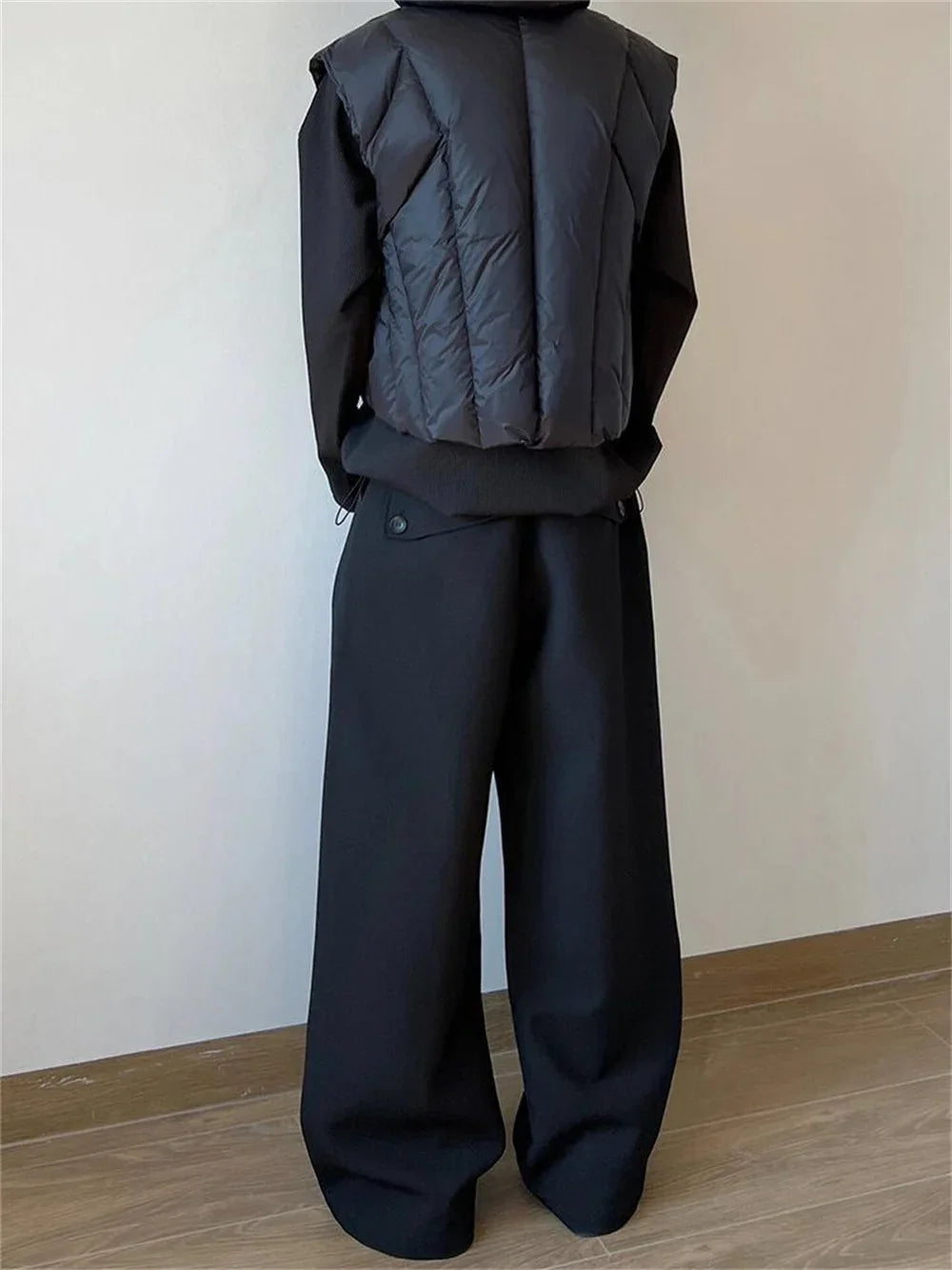 2025 New Vest Jacket Women Winter Warm Waistcoats Korean Fashion Ladies Stand Collar Down Coat Female Loose Oversize Outwears