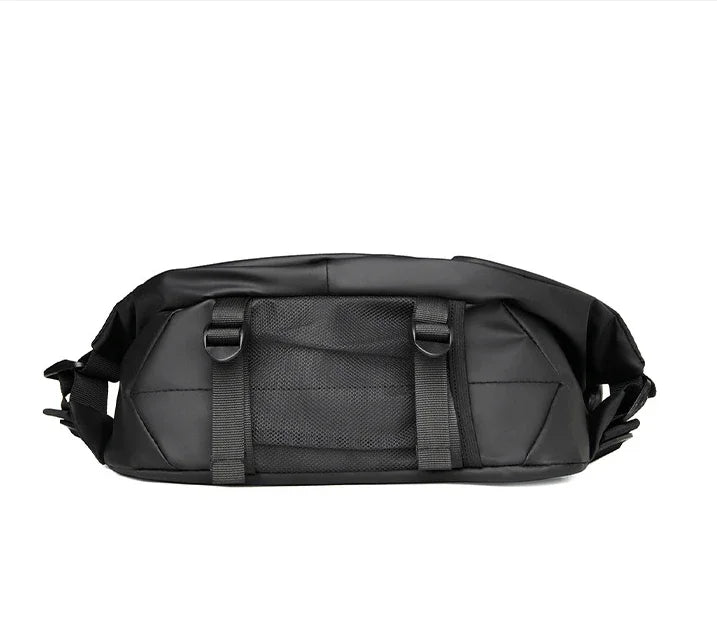 Premium Waterproof Magnetic Buckle Crossbody Bag Personality Fashion Men Messenger Bag Black Minimalist Shoulder Bags Men Bag
