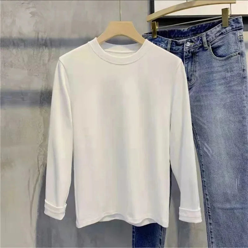 Korean Style Men's Slim Fit Jacket New Arrival Fall Winter Thickened Work Casual Trendy Brand Top For Leisure And Socializing