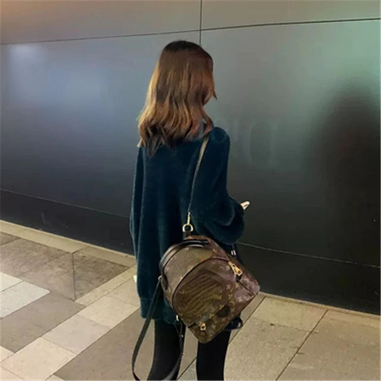 Women Sweater Womens Winter Sweaters Pullover Traf Female Knitting Overszie Long Sleeve Loose Knitted Outerwear Ropa De Mujer