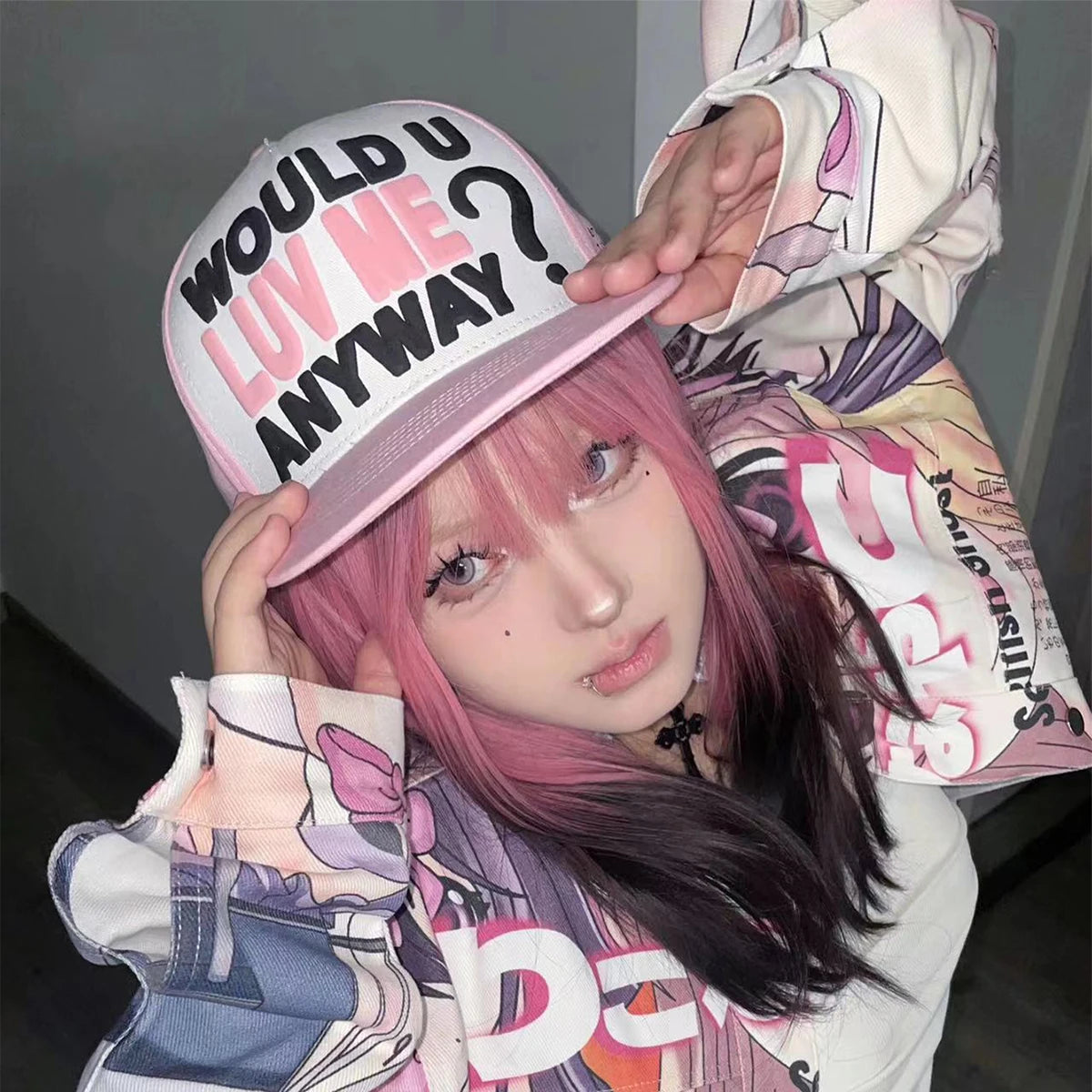 New Unisex Color Block Printed Letter Embroidery Baseball Hats Hip Hop Breathable Mesh Sunshade Street Trucker Caps Versatile