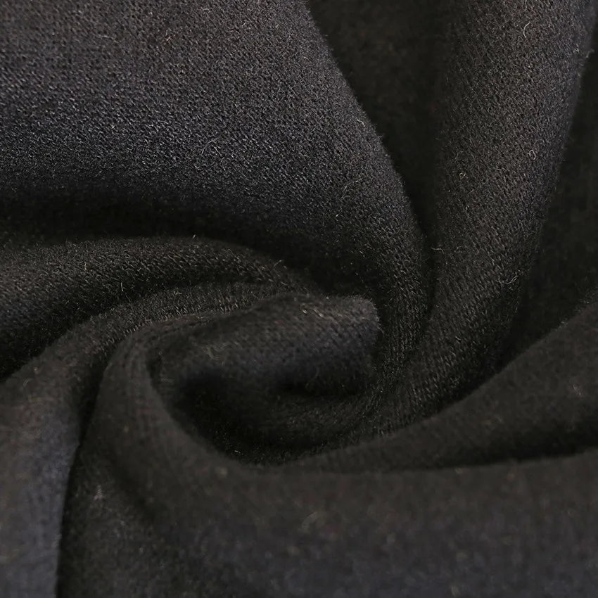 Autumn Winter Y2k Clothes Fleece-line Tops O Neck Sweatshirt Men And Women Long Sleeve Black Pullover Campus Style Loose Couple