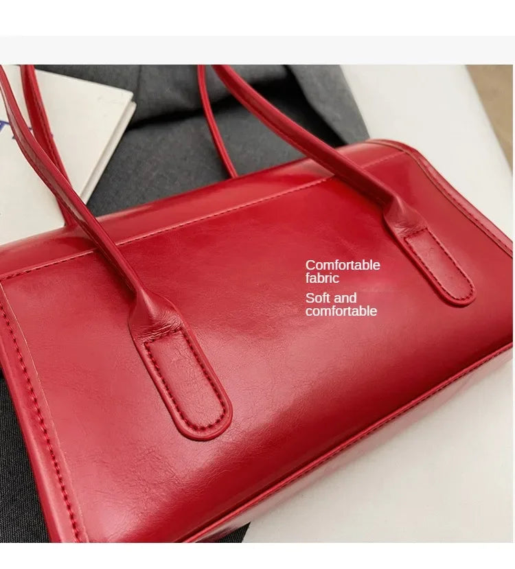 Large Capacity Underarm Bag Women 2025 New High Sense Women Versatile Autumn and Winter Fashion Popular Portable Shoulder Bag