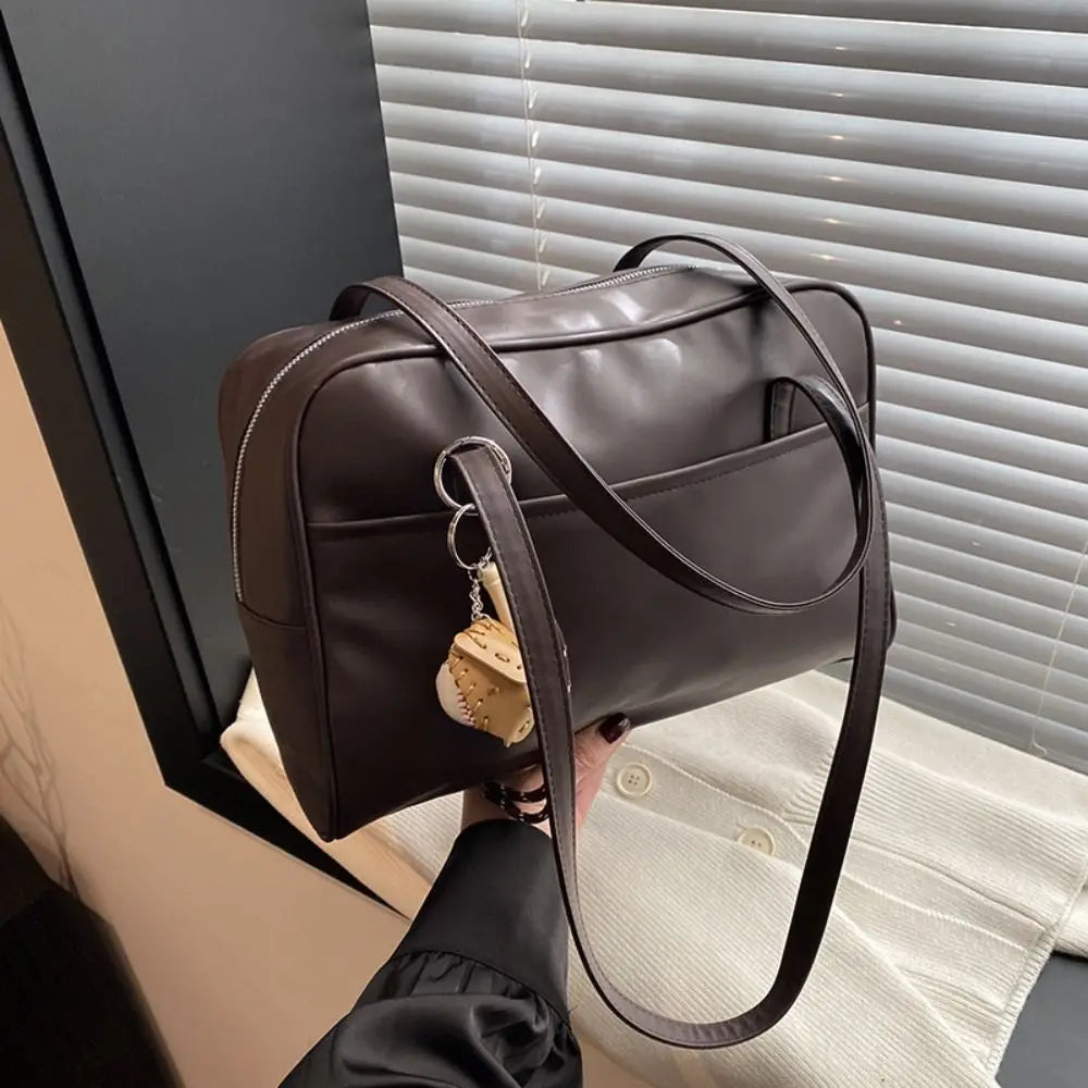 Fashion PU Leather Shoulder Bag Large Capacity Crossbody Bags Tote Bag Women Handbags