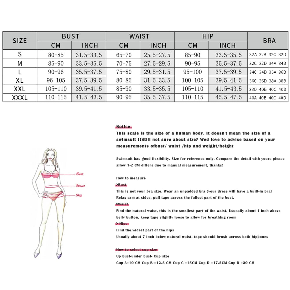 2024 New Sexy Low Waist Bikini Set Swimwear Women Swimsuits Print Bathing Suits Beach Wear Brazilian biquini Female Summer