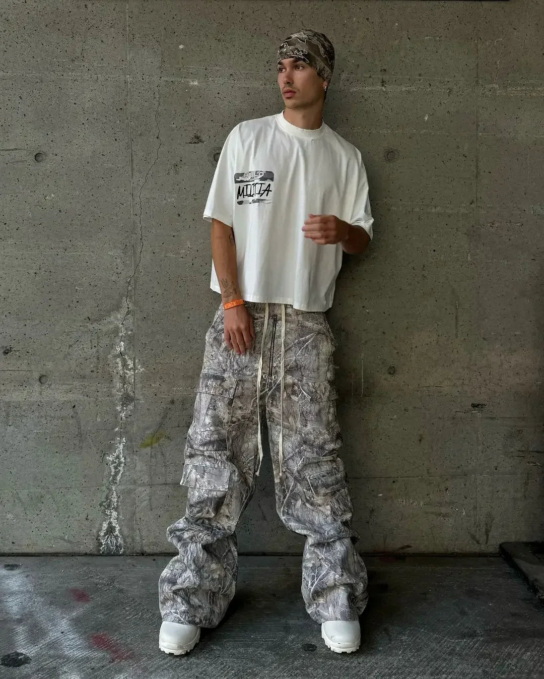 Multi-Pocket Camouflage Loose Straight Leg Wide Leg Pants Hip Hop Trend Casual Pants Harajuku Style Y2k Pants Streetwear