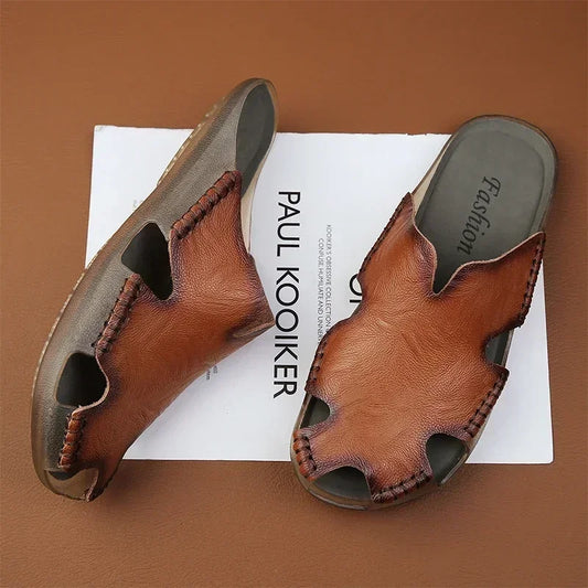 Men's Summer Sandals for Men Shoes Comfortable Man Sandal Low Price Shoe Replicas Luxury Brands Shoes Casual Sneakers Slippers