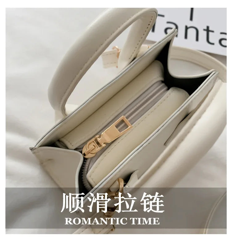 Small Square Bag New Popular Retro Mini Handbag Literary Crowds Shoulder Messenger Female Bag Mini One Shoulder Crossbody Bag