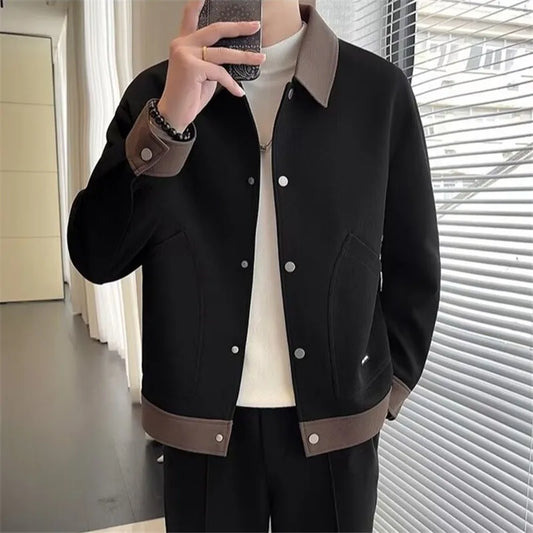 Autumn Men's Clothes Baseball Uniforms Men's Casual Coat Mens Clothing New in Jackets Man Anorak Coats Windbreaker Winter Male