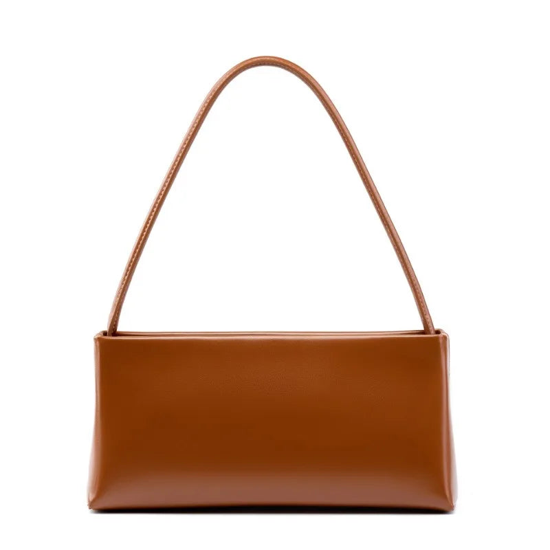 Zency 2024 New Luxury Handbag Fashion Women Leather Shoulder Bag Ladies Underarm Bag Sac De Femme Red Bride Wedding Bags