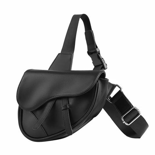 GUMST Men Shoulder Bag Gun shape Casual Brown Men Bag Leather Men's Messenger Bag