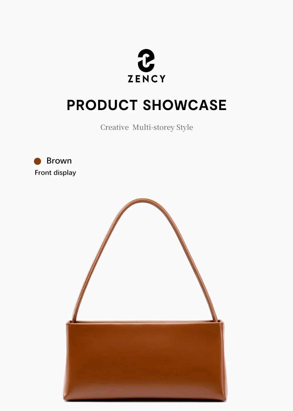Zency 2024 New Luxury Handbag Fashion Women Leather Shoulder Bag Ladies Underarm Bag Sac De Femme Red Bride Wedding Bags