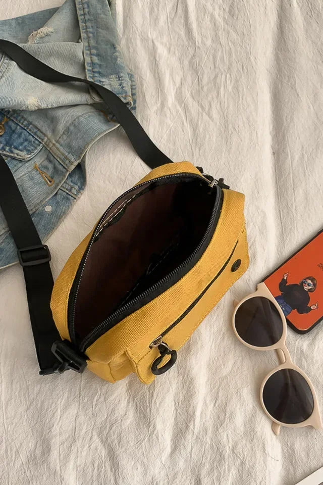 Bags for Women 2022 Women Pure Color Casual Tote Outdoor Bag Canvas Handbag Zipper Shoulder Bag Luxury Bag Bolsas Femininas