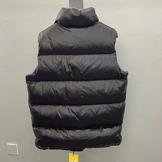 Down Vest For Men Luxury Designer Outdoor Duck Down Camisole Casual Loose Big Pocket Puffer Vest Men High Quality Jacket Coat